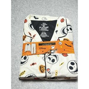 Disney Tim Burton's The Nightmare Before Christmas Adult Unisex Pj Set XL